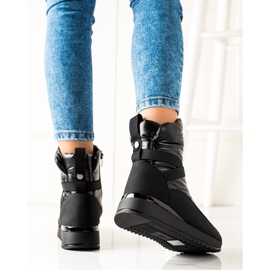 Weide Bottes de neige classiques le noir 2