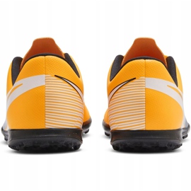 Nike Mercurial Vapor 13 Club Tf Jr AT8177 801 chaussures de football jaunes 4