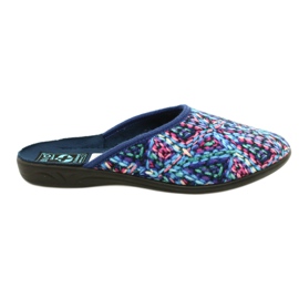 Chaussons Pull Adanex Aloe Vera 26702 bleu marine bleu rose vert 1