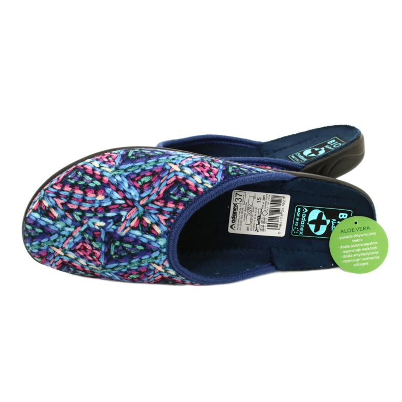 Chaussons Pull Adanex Aloe Vera 26702 bleu marin bleu rose vert 6