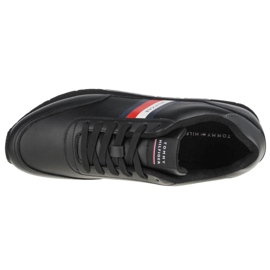 Chaussures Tommy Hilfiger Essential Runner Winter Leather M FM0FM03814-BDS ​​​​ le noir 2