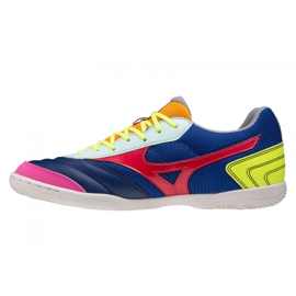 Mizuno Morelia Sala Club In M Q1GA210364 chaussures de football bleu marine, multicolore bleu marine 1