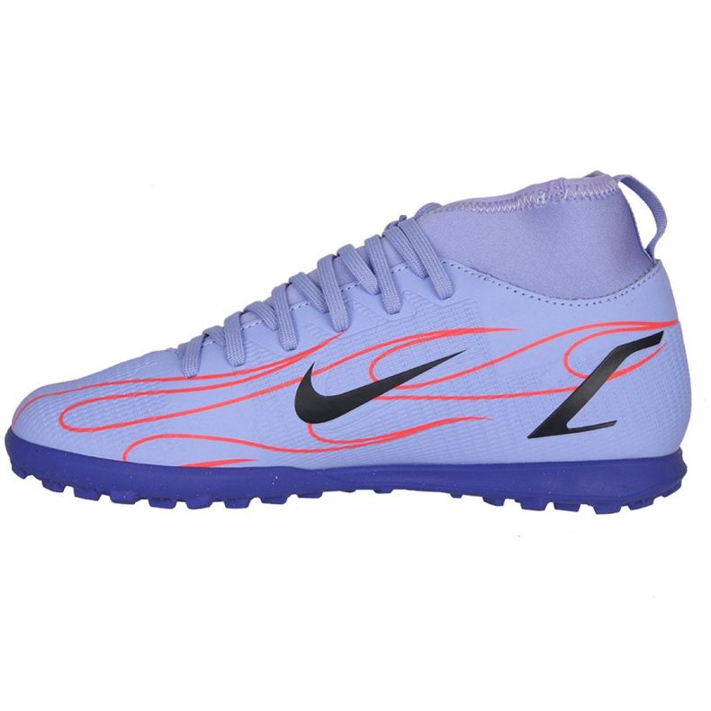 Nike Mercurial Superfly 8 Club Km Tf Jr DB0934 506 chaussures de football multicolore violet 1