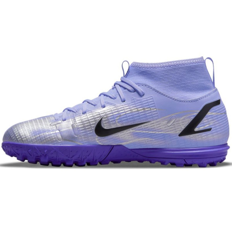 Nike Mercurial Superfly 8 Academy Km Tf Jr DB0935 506 chaussures de football multicolore violet 1