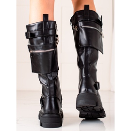 Seastar Bottes de travail avec poche le noir 1 Seastar Bottes de travail avec poche le noir 1