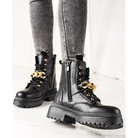 Travailleurs de la mode confortables le noir 2