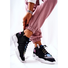 PS1 Chaussures de sport femme Sneakers Black Bubble Tea le noir 2