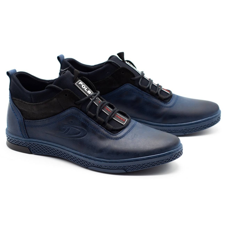 Polbut Chaussures hiver homme K27F bleu marine 2