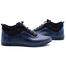 Polbut Chaussures hiver homme K27F bleu marine 4