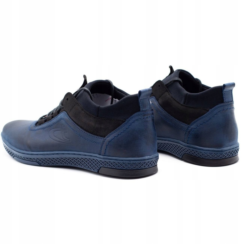 Polbut Chaussures hiver homme K27F bleu marine 5 Polbut Chaussures hiver homme K27F bleu marine 5