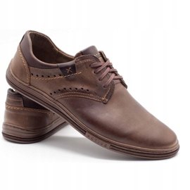 Polbut Chaussures décontractées pour hommes 402 marron brun 3