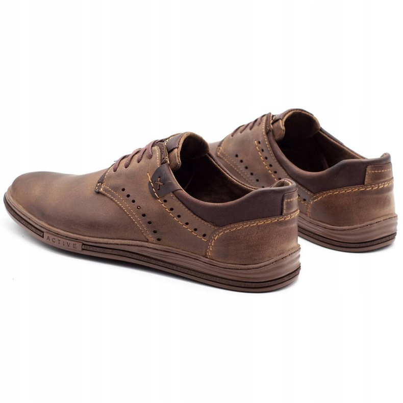 Polbut Chaussures décontractées pour hommes 402 marron brun 6