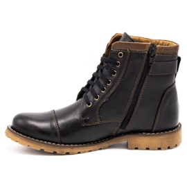 Olivier Bottes en cuir masculin 910mp brun chocolat 1