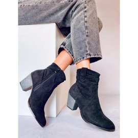 Bottines à talons hauts Bedd Noir le noir 1