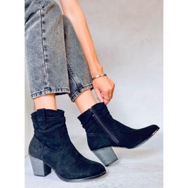 Bottines à talons hauts Bedd Noir le noir 4