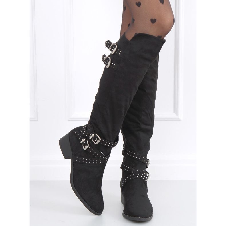 Bottes d'équitation femme Zettu Black le noir 2 Bottes d'équitation femme Zettu Black le noir 2