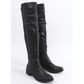 Bottes d'équitation avec tige souple Henn Black le noir 2