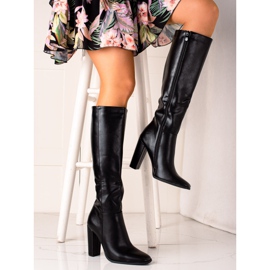 Seastar Bottines classiques à talons hauts noir 1