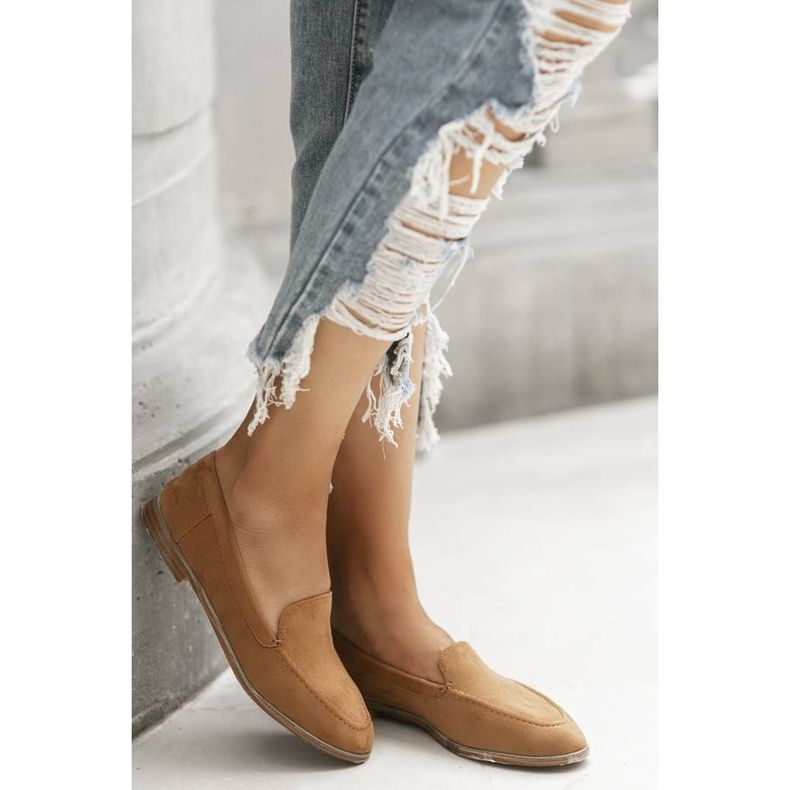 Mocassins Yoko caramel multicolore 1