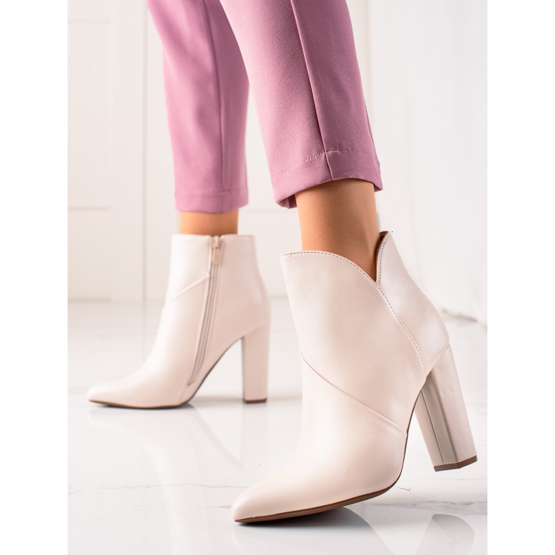 Seastar Bottes à talons hauts beige 1 Seastar Bottes à talons hauts beige 1