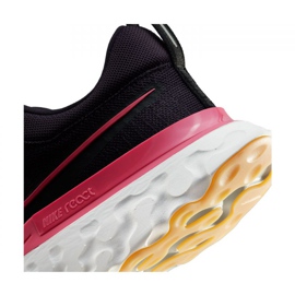 Nike React Infinity Run Flyknit 2 W CT2423-501 chaussures de course le noir violet 6