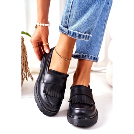 Mocassins Cuir Big Star II274100 Noir 1