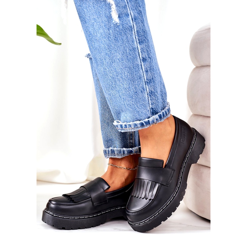 Mocassins Cuir Big Star II274100 Noir le noir 2 Mocassins Cuir Big Star II274100 Noir le noir 2