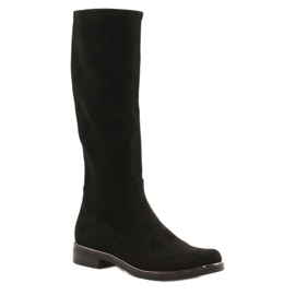 Caprice Bottines Femme Noir Stretch 25512-41 044 le noir 1