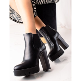 Camo Bottines classiques à talons hauts le noir 3
