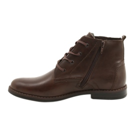Polbut Chaussures d'hiver pour hommes C20F marron foncé brun 9
