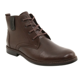 Polbut Chaussures d'hiver pour hommes C20F marron foncé brun 8