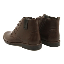 Polbut Chaussures d'hiver pour hommes C20F marron foncé brun 11