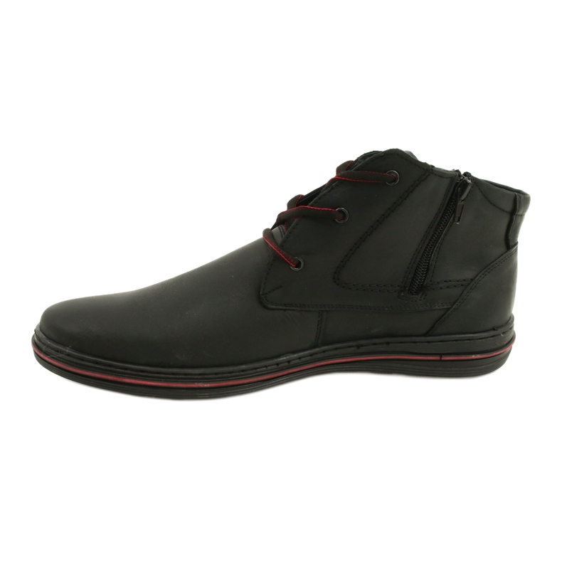 Polbut 339 chaussures pour hommes noires 2