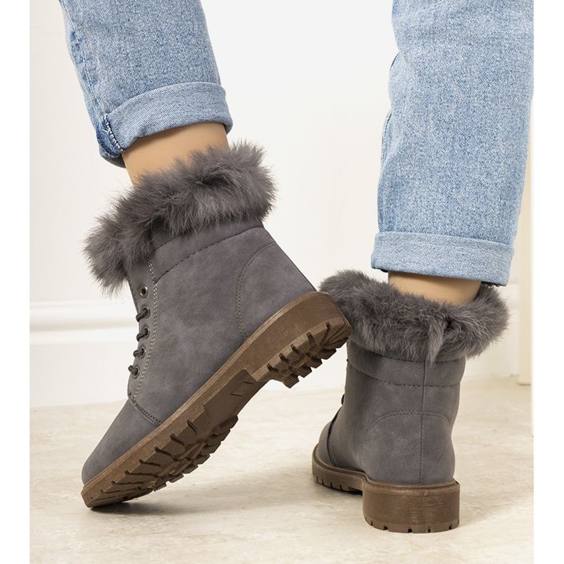 Bottes isothermes femme LeBatelier grises 1 Bottes isothermes femme LeBatelier grises 1