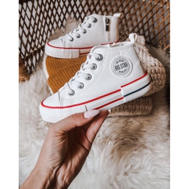 Baskets Hautes Enfant Big Star II374004 Blanc ['blanche'] blanche 2