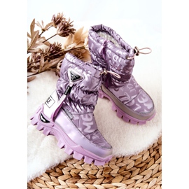 PJ2 Bottes de neige chaudes pour enfants avec fermeture éclair Violet Cleome 2 PJ2 Bottes de neige chaudes pour enfants avec fermeture éclair Violet Cleome 2