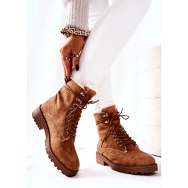 Bottes Chaudes Ouvriers Camel Kimmie brun 4