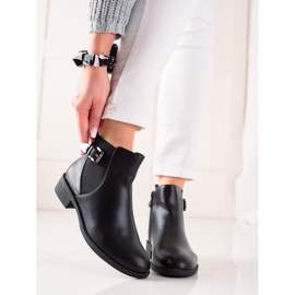 Chc Shoes Bottes noires confortables le noir 2