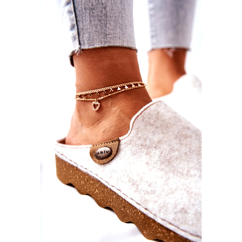 Chaussons Prophylactique Inblu Chaussons Beige DK20FE01W 3