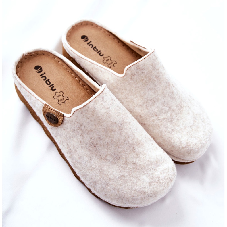 Chaussons Prophylactique Inblu Chaussons Beige DK20FE01W 4