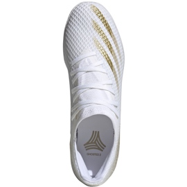 Chaussures de foot Adidas X GHOSTED.3 In EG8204 blanc 1