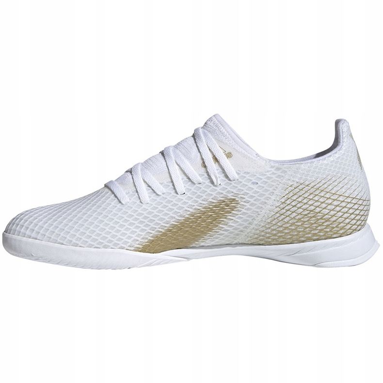 Chaussures de foot Adidas X GHOSTED.3 In EG8204 blanche 2