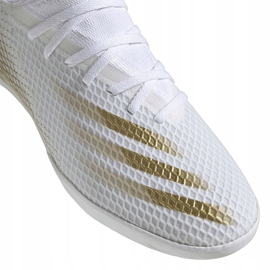Chaussures de foot Adidas X GHOSTED.3 In EG8204 blanc 3