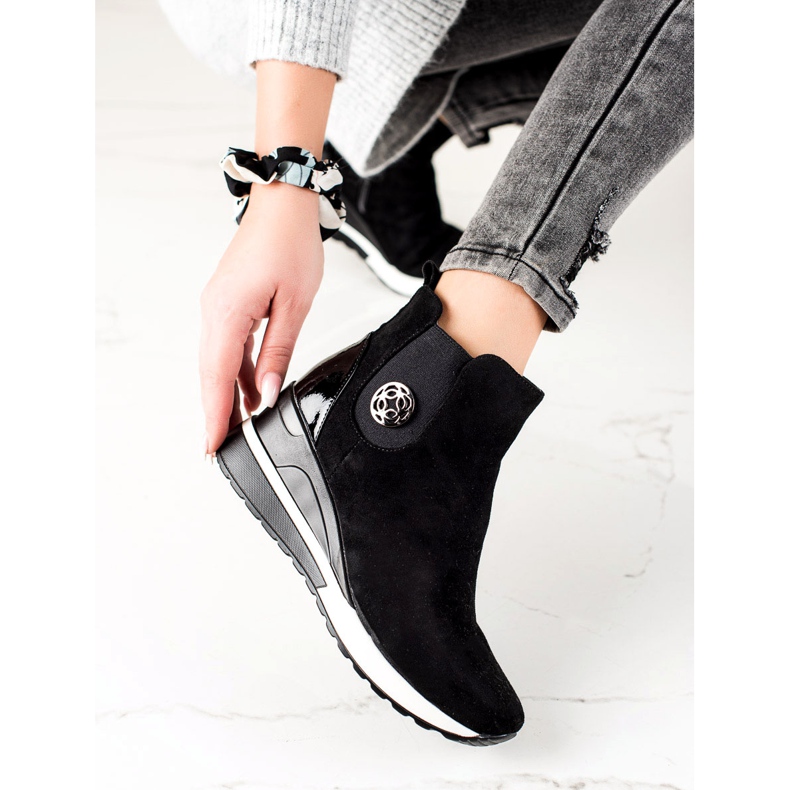 W. Potocki Bottes sur Wedge Potocki le noir 2