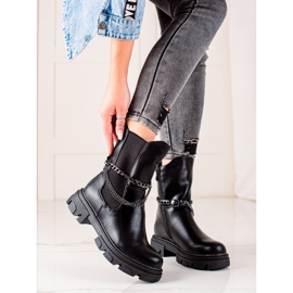 Gogo Hauts travailleurs réchauffés noir 1