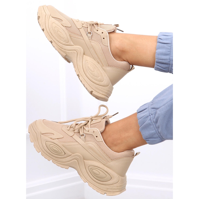 Baskets Wally Kaki beige 1