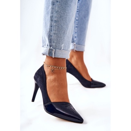 Cuir Monnari 0170-020 Escarpins Noir 1