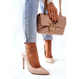 Classique Monnari 0180-015 Beige talons hauts 1 Classique Monnari 0180-015 Beige talons hauts 1