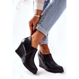 Bottes Noires Sur Compensée Monnari M79/1 le noir 3