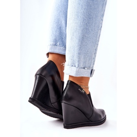 Bottes Noires Sur Compensée Monnari M79/1 le noir 5